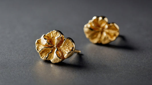 Unique and Stylish: The Appeal of Gold Nugget Earrings
