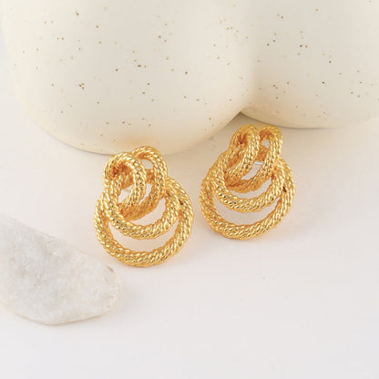 Gold-Plated  Earrings